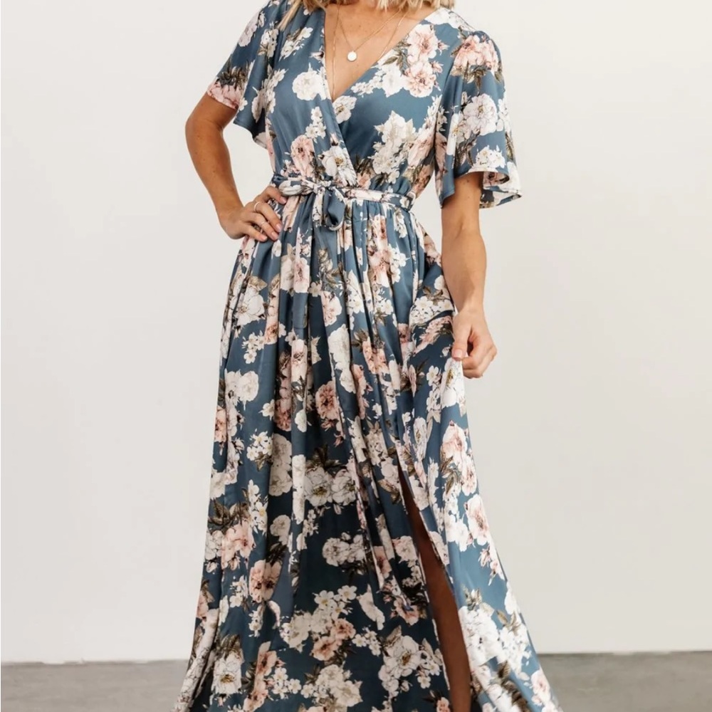 Baltic born floral print maxi dress